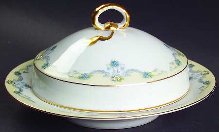 Mayfair Round Covered Butter