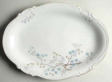 Naomi 15" Oval Serving Platter