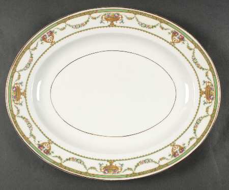 The Newton 14" Oval Serving Platter