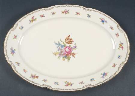 The Newton 15" Oval Serving Platter