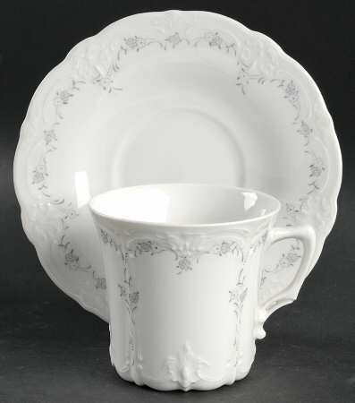 Nicole Flat Cup & Saucer Set