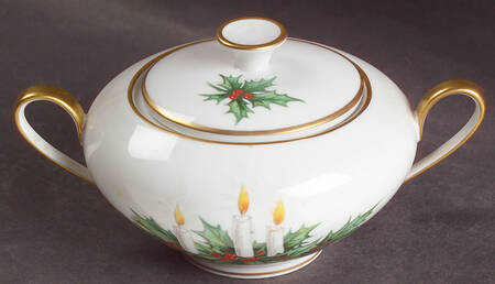 Noel Sugar Bowl & Lid