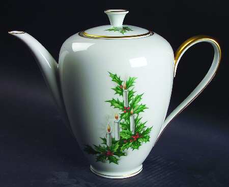 Noel Coffee Pot & Lid