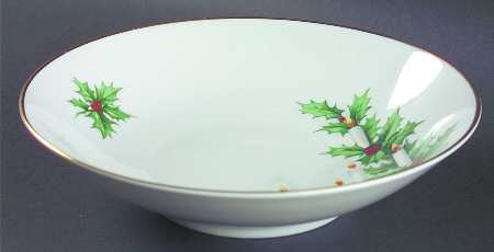 Noel 9" Round Vegetable Bowl