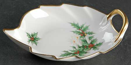 Noel 7" Leaf Dish