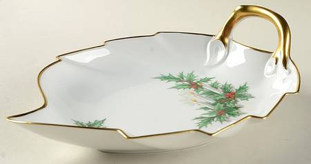 Noel 8" Leaf Dish