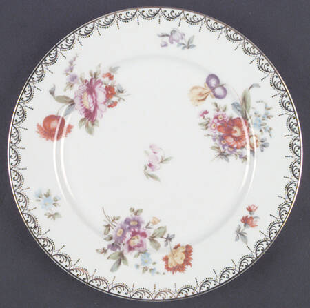 Old Meissen Luncheon Plate