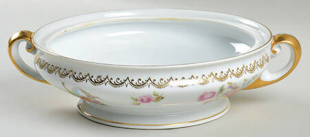 Old Meissen Round Vegetable No Lid