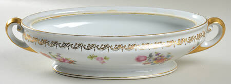 Old Meissen Oval Vegetable No Lid