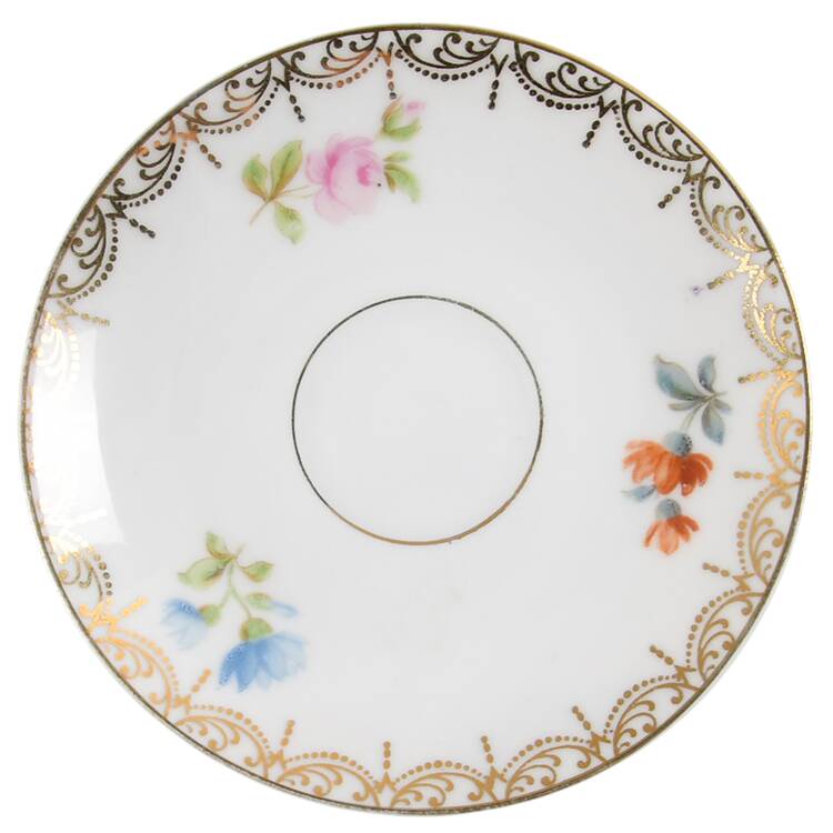 Old Meissen Saucer for Demitasse Cup
