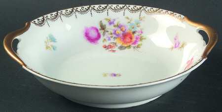 Old Meissen 2 Handle Bon Bon