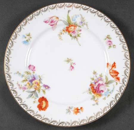Old Meissen Dinner Plate