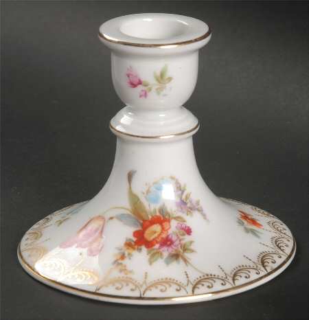 Old Meissen 3" Candlestick