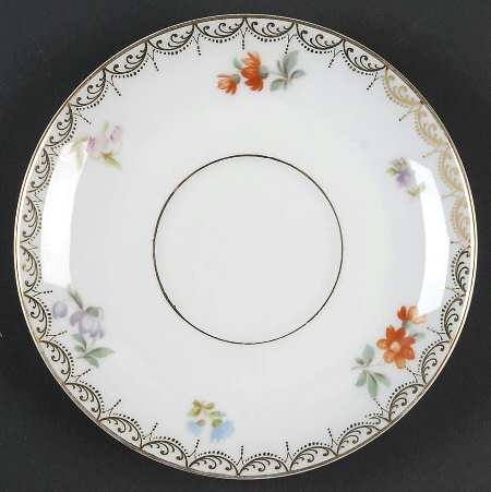 Old Meissen Saucer for Cream Soup Bowl
