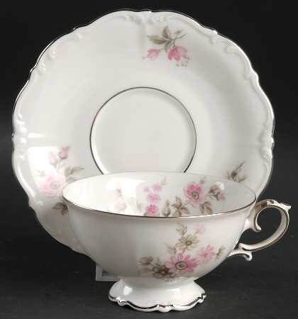 Picardy Footed Cup & Saucer Set