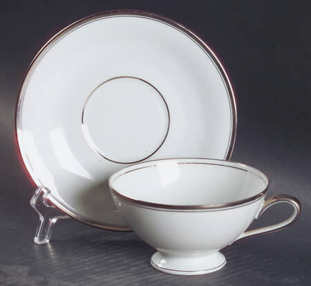 Plymouth Footed Cup & Saucer Set