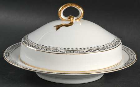 Portland Round Covered Butter