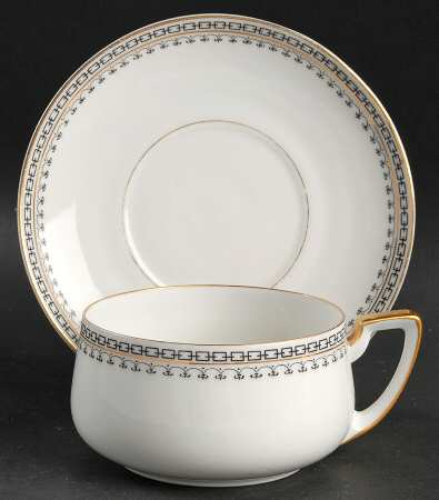 Portland Flat Cup & Saucer Set
