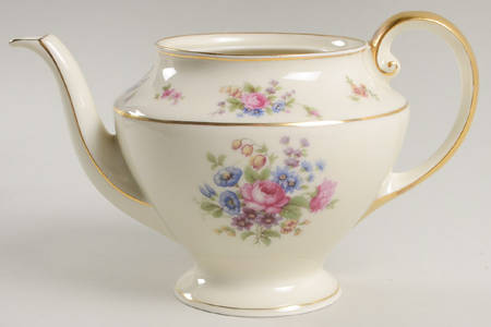 Queen's Rose Smooth #4416 Teapot No Lid