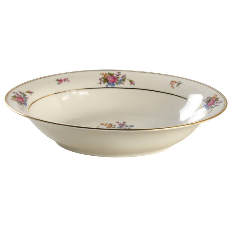 Queen's Rose Smooth #4416 10" Oval Vegetable Bowl