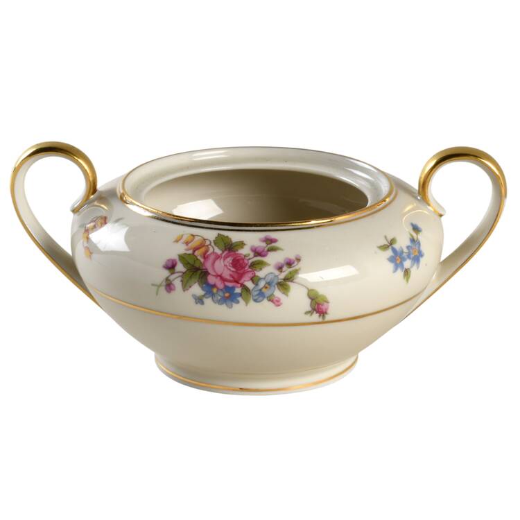 Queen's Rose Smooth #4416 Sugar Bowl No Lid