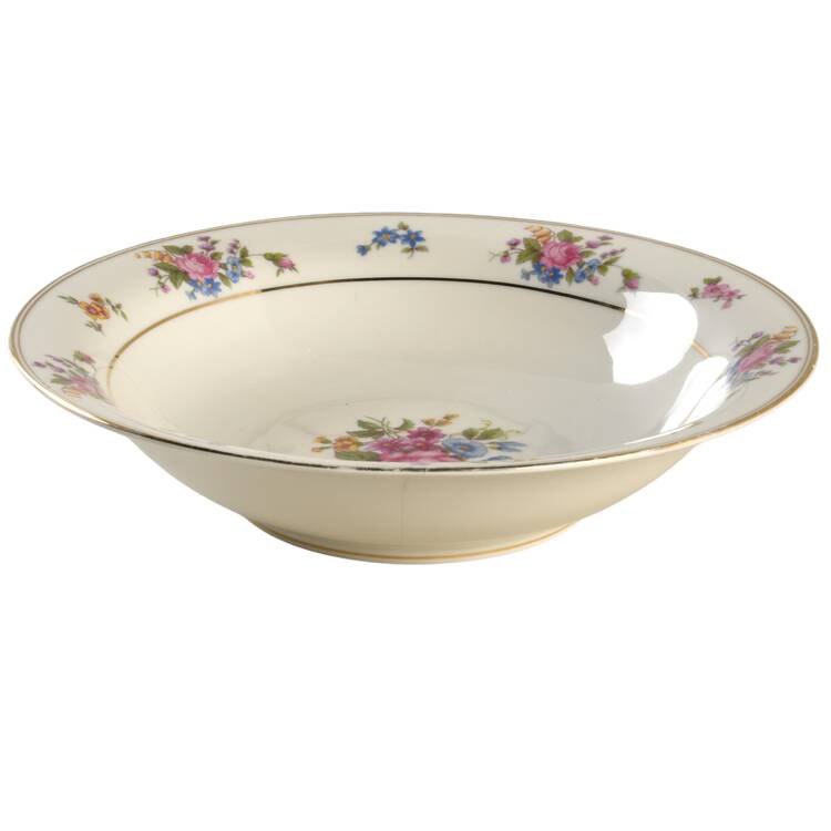 Queen's Rose Smooth #4416 9" Round Vegetable Bowl