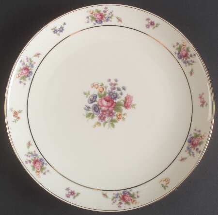 Queen's Rose Smooth #4416 12" Chop Plate (Round Platter)