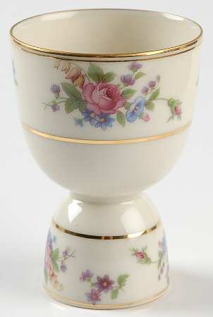 Queen's Rose Smooth #4416 Double Egg Cup