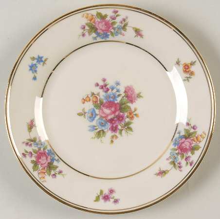 Queen's Rose Smooth #4416 Bread & Butter Plate