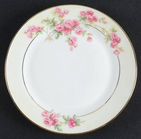 Rambler Rose Bread & Butter Plate