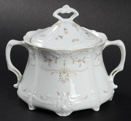 Royal Rouge Sugar Bowl & Lid