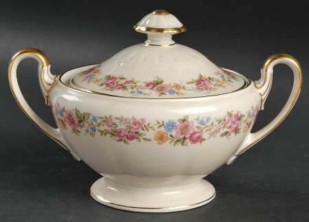 Rosedale Sugar Bowl & Lid
