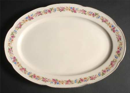 Rosedale 15" Oval Serving Platter