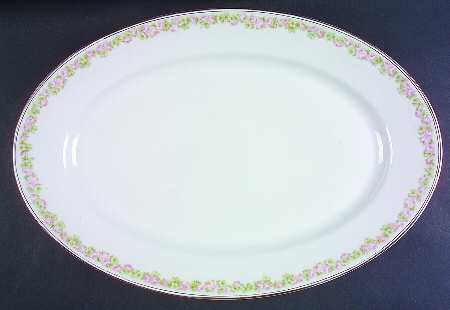 Rosedale 18" Oval Serving Platter