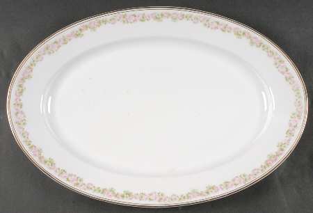 Rosedale 16" Oval Serving Platter