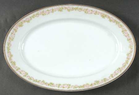 Rosedale 14" Oval Serving Platter