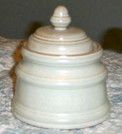 Sandstone Sugar Bowl & Lid by Tirschenreuth