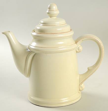 Sandstone Coffee Pot & Lid