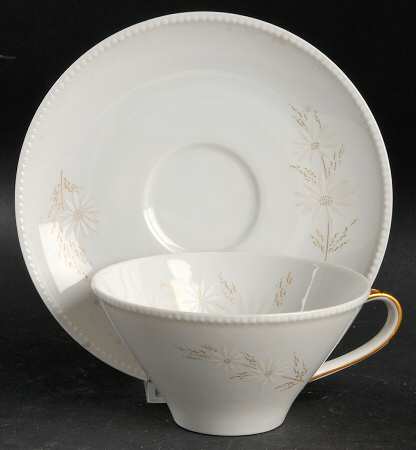 Shasta Flat Cup & Saucer Set