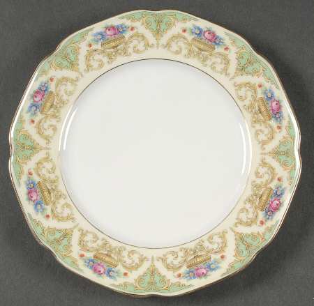The Shannon (Cream Border) Salad Plate