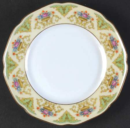 The Shannon (Cream Border) Bread & Butter Plate