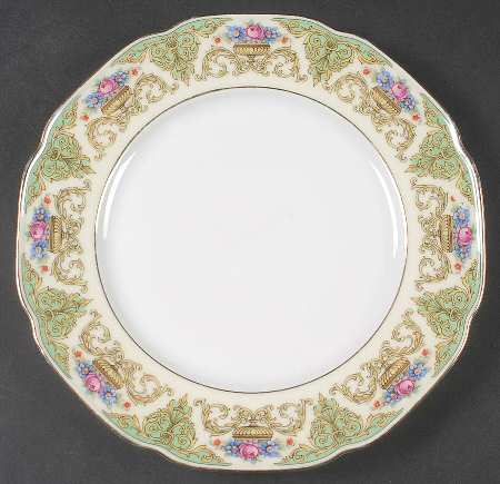 The Shannon (Cream Border) Salad Plate