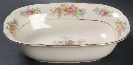 Springtime (Germany) 9" Oval Vegetable Bowl