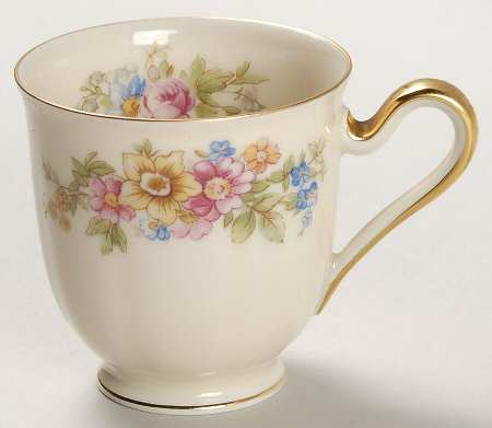 Springtime (Germany) Footed Demitasse Cup
