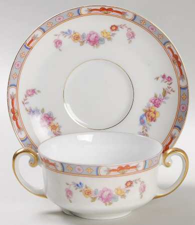 The Stafford Flat Bouillon Cup & Saucer
