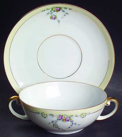 Studio Flat Cream Soup Bowl & Saucer Set
