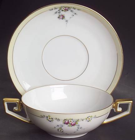 Studio Flat Cream Soup Bowl & Saucer Set