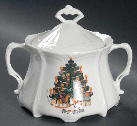 Tannenbaum Sugar Bowl & Lid
