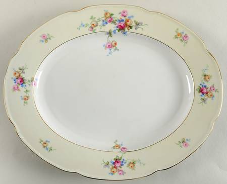 The Tilbury 16" Oval Serving Platter
