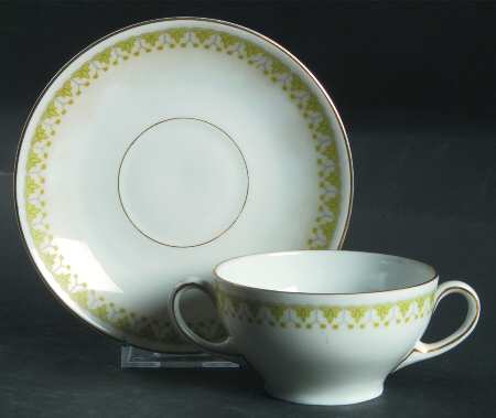 TIR9 Flat Bouillon Cup & Saucer